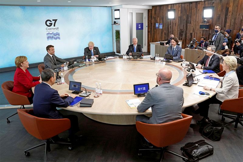 G7峰会： 七国领袖推出终结大流行疫情计划