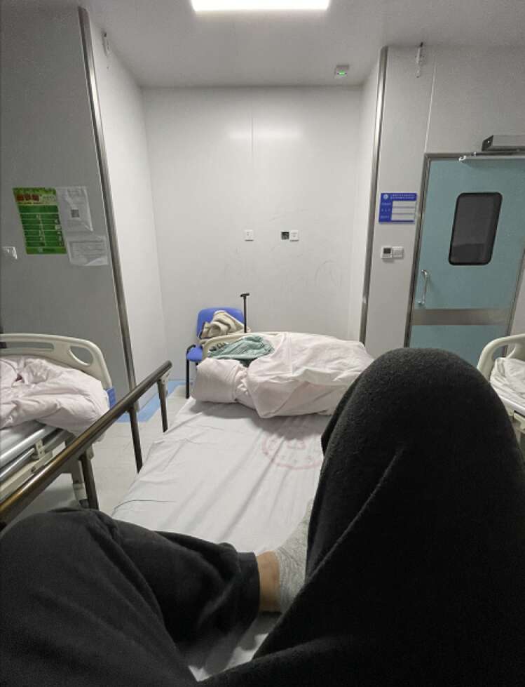 病床上的汪海